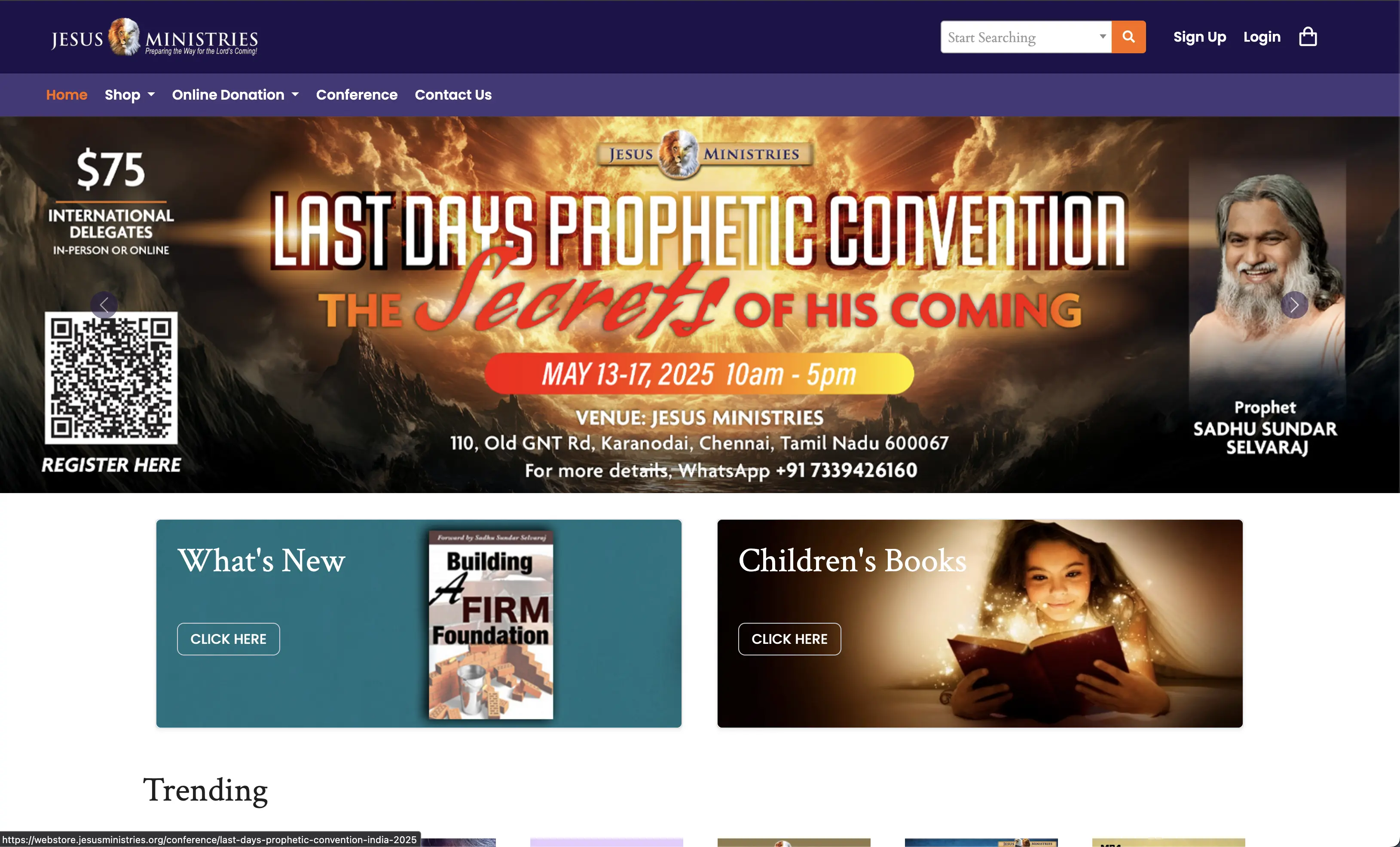 Webstore Jesusministries